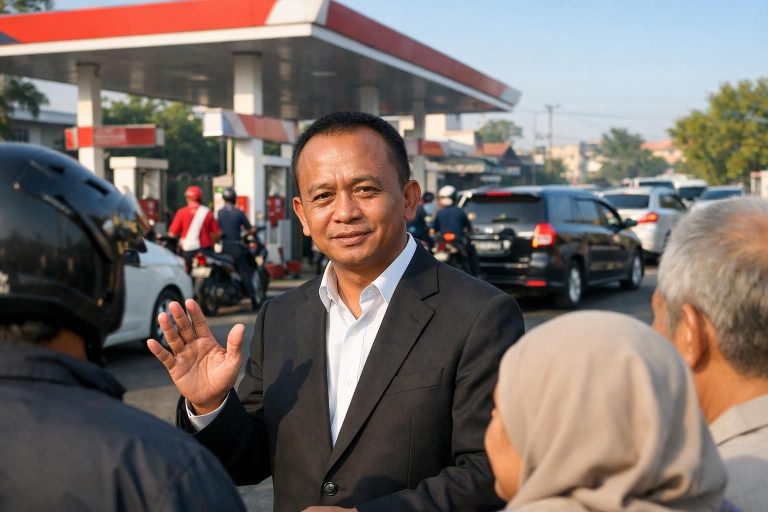 bahlil mengimbau warga untuk tetap tenang dan menggunakan bbm secukupnya serta menghindari panic buying untuk menjaga stabilitas pasokan dan harga.