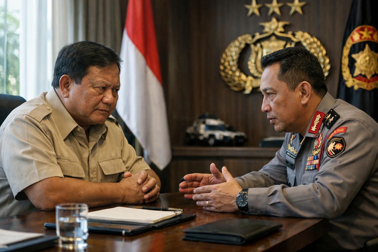 prabowo meminta kapolri untuk menyelidiki secara mendalam kasus penyiraman air keras terhadap andrie yunus, memastikan keadilan ditegakkan.