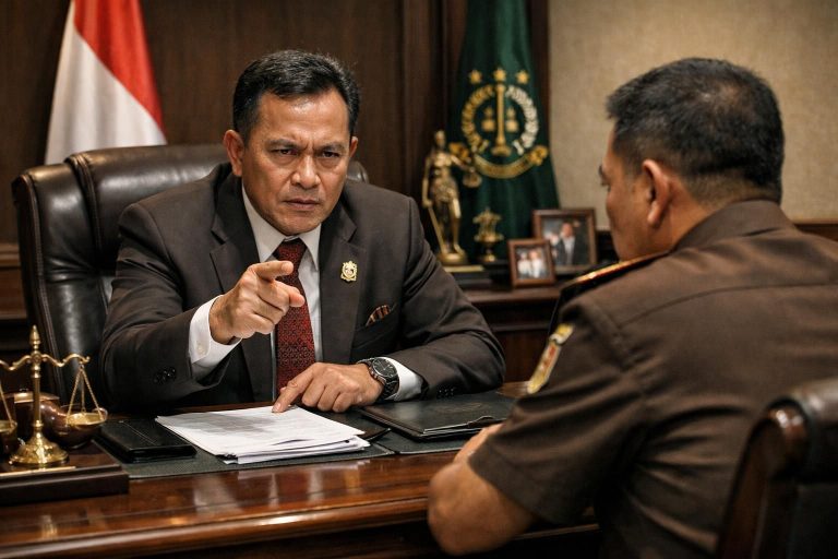 kajati sumut memberikan peringatan tegas kepada kajari karo mengenai penanganan kasus amsal sitepu, menegaskan pentingnya integritas dan transparansi dalam proses hukum.