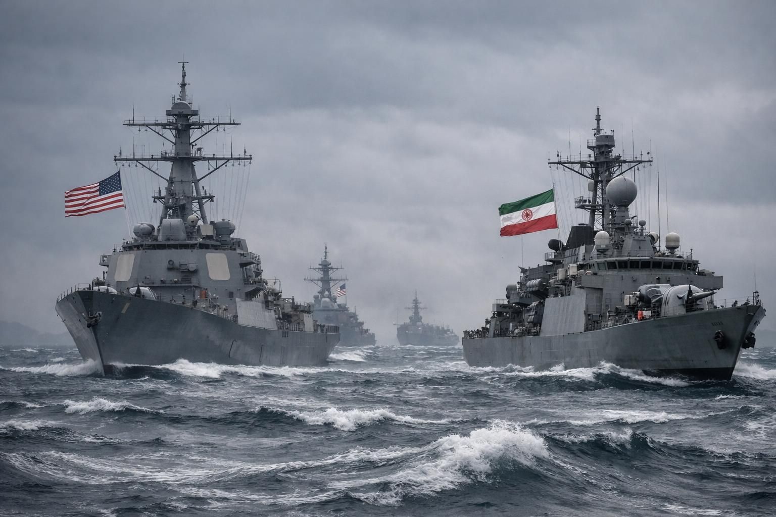 ketegangan antara as dan iran meningkat setelah trump memberlakukan blokade resmi di selat hormuz, mengancam stabilitas kawasan dan pasar energi global.