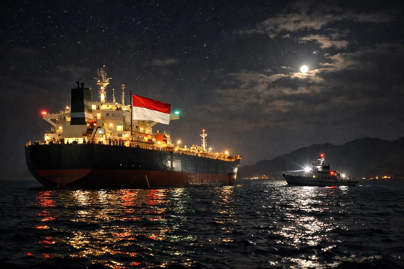 penjelasan kemlu mengenai penutupan kembali selat hormuz dan kondisi dua kapal pertamina yang terdampak.