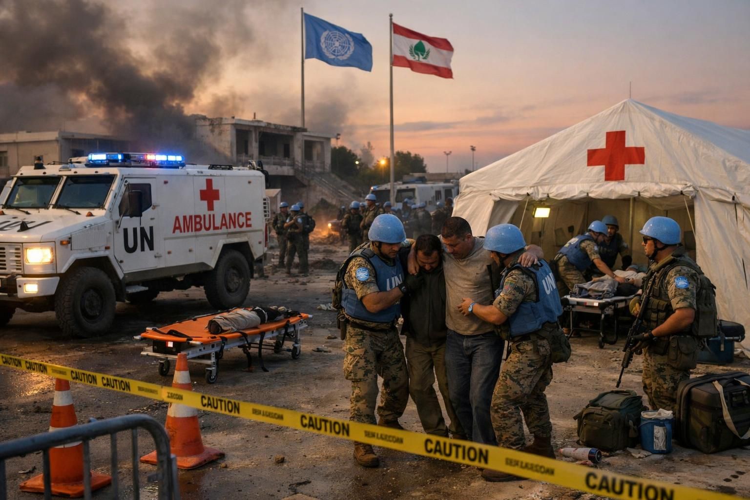 tiga prajurit tni mengalami luka akibat ledakan di markas pbb lebanon. baca berita lengkapnya di kompas.com untuk informasi terbaru.