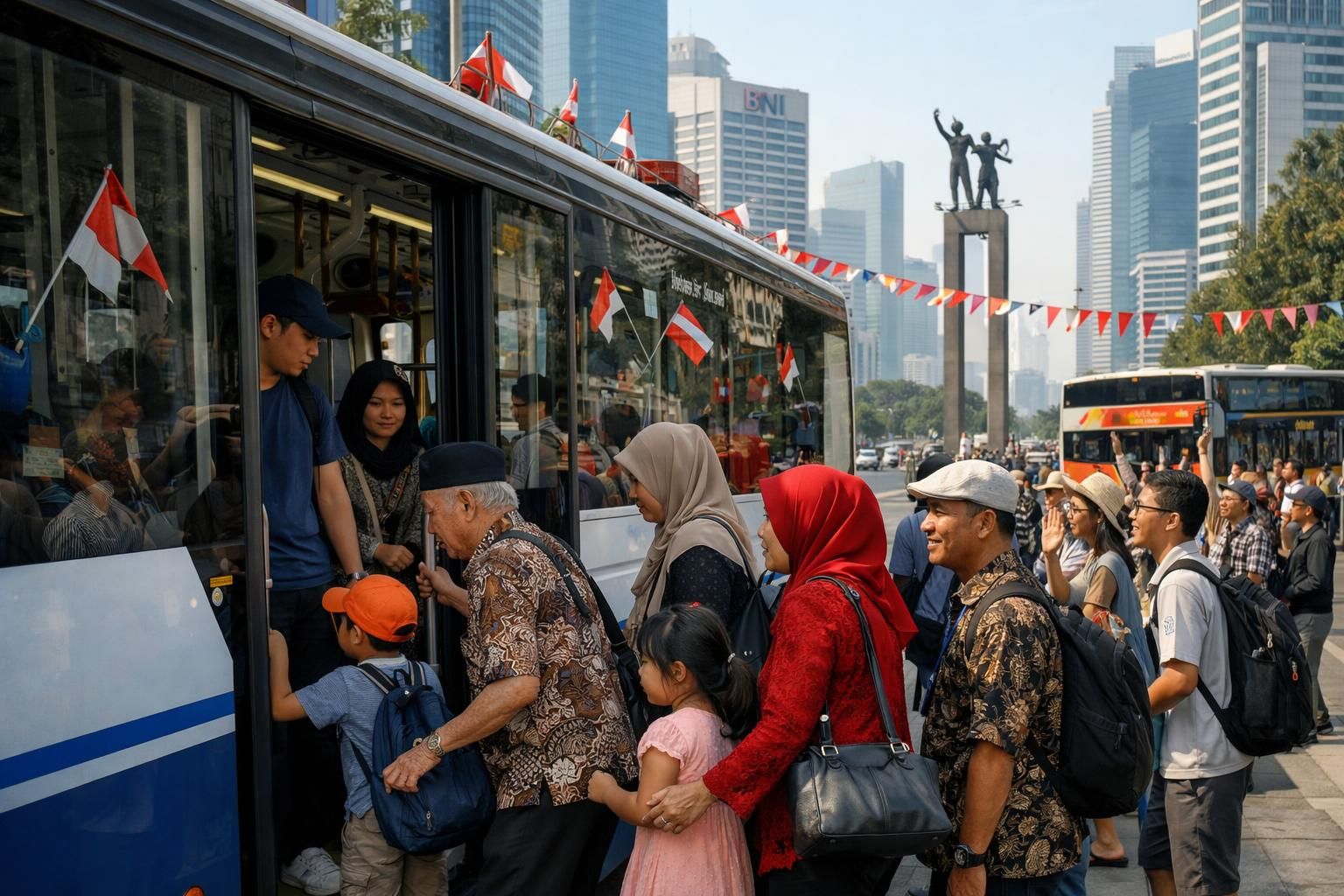 rayakan hut jakarta dengan menikmati transum dan berbagai tempat wisata yang bebas masuk untuk warga non-ktp dki. temukan cara seru merayakan hari istimewa ini bersama keluarga dan teman-teman!