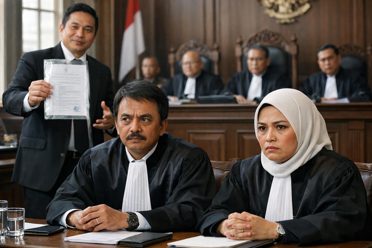 sidang roy suryo dan dr. tifa segera digelar, dengan pengacara menyatakan pak jokowi siap membuktikan keaslian ijazahnya dalam proses hukum ini.
