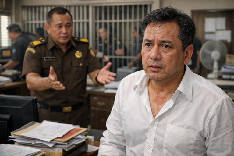 jamwas meminta maaf atas febrie adriansyah yang tidak mengenakan rompi tahanan karena situasi yang terburu-buru, menjelaskan kondisi yang terjadi saat itu.