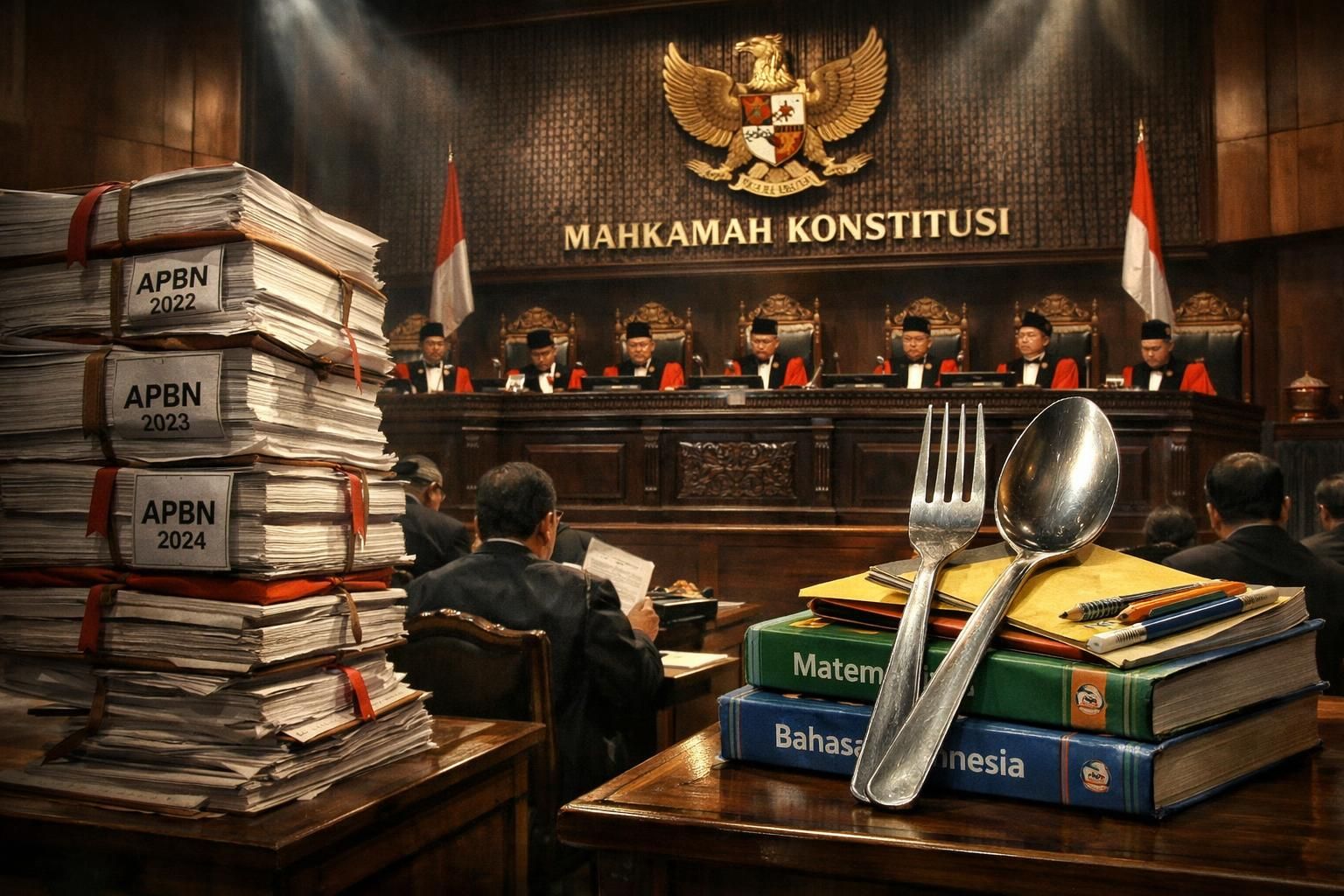 krisis logika anggaran program mbg setelah keputusan mahkamah konstitusi membahas dampaknya terhadap pelaksanaan dan keberlanjutan program di indonesia.