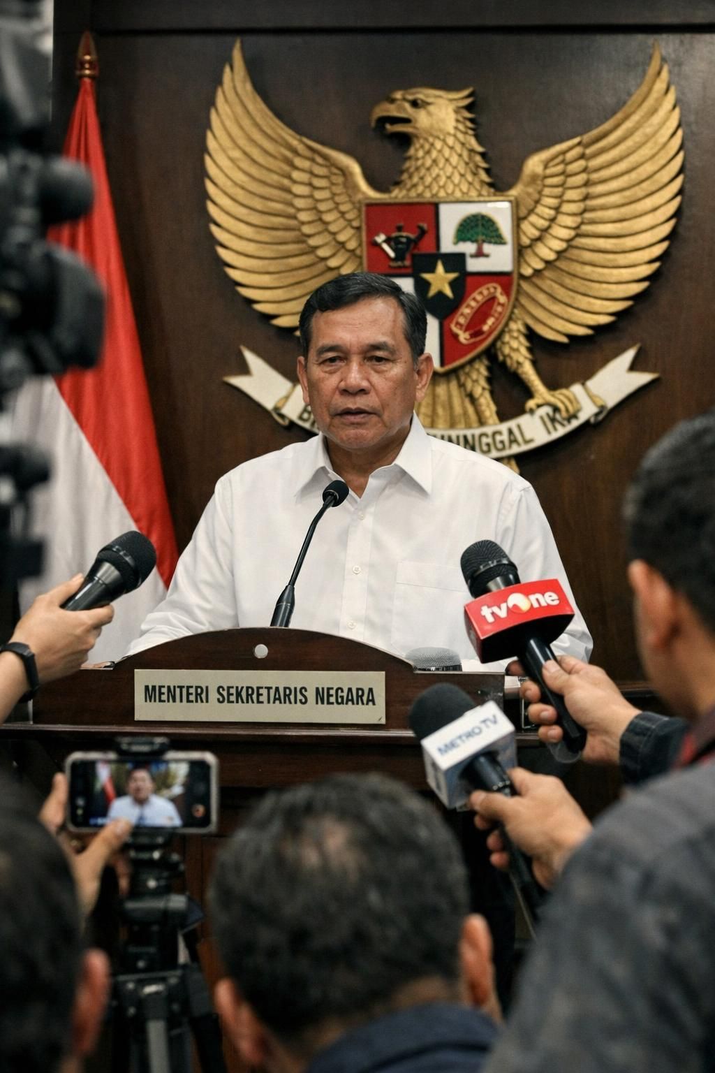 mensesneg menegaskan hotman untuk tidak melibatkan presiden dalam kasus febrie adriansyah, menjaga agar isu tetap fokus dan tidak melebar.