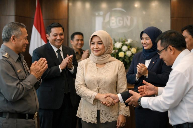 nanik s deyang mengakhiri masa jabatannya sebagai kepala bgn, menandai perubahan penting dalam kepemimpinan lembaga tersebut. baca selengkapnya di detiknews.