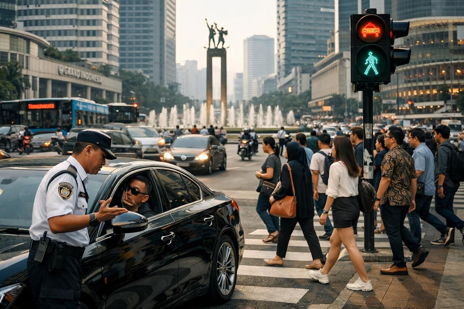 pelajari pelajaran penting dari insiden satpam dan alphard di bundaran hi serta pahami aturan khusus pelican crossing yang harus diketahui untuk keselamatan bersama.