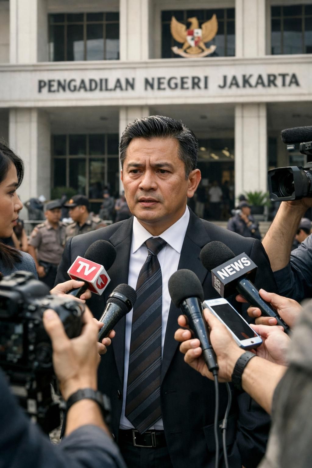 polisi sedang menyelidiki laporan dari pwi terkait ucapan hotman 'lu punya otak nggak' yang memicu kontroversi.
