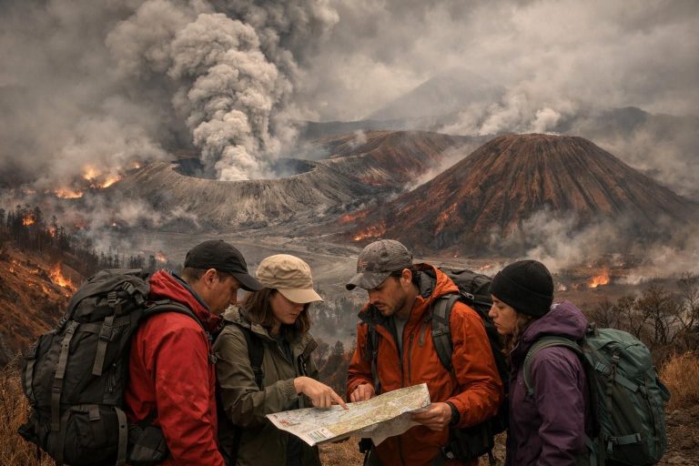 gunung bromo ditutup sementara akibat kebakaran. pengunjung yang sudah membeli tiket dapat mengajukan pengembalian dana. dapatkan informasi lengkap di detiknews.