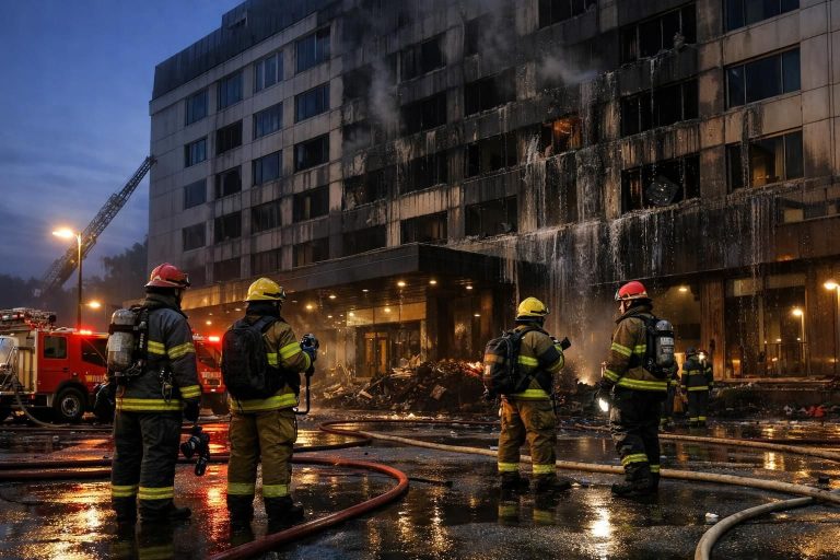 kebakaran di hotel pullman berhasil dipadamkan; diduga penyebabnya korsleting listrik. simak berita lengkapnya di detiknews.