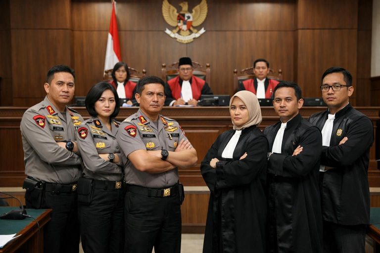 polri dan kejagung sepakat menolak gugatan febrie dan meminta hakim untuk menolak praperadilan yang diajukan.