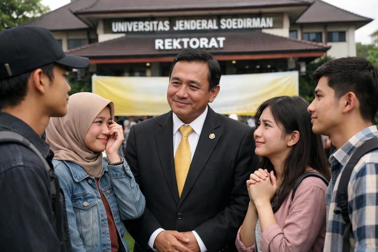 rektor unsoed menyediakan 73 kuota khusus untuk calon mahasiswa yang memiliki orang tua pernah mengalami pemerasan, memberikan kesempatan pendidikan yang lebih adil dan inklusif.