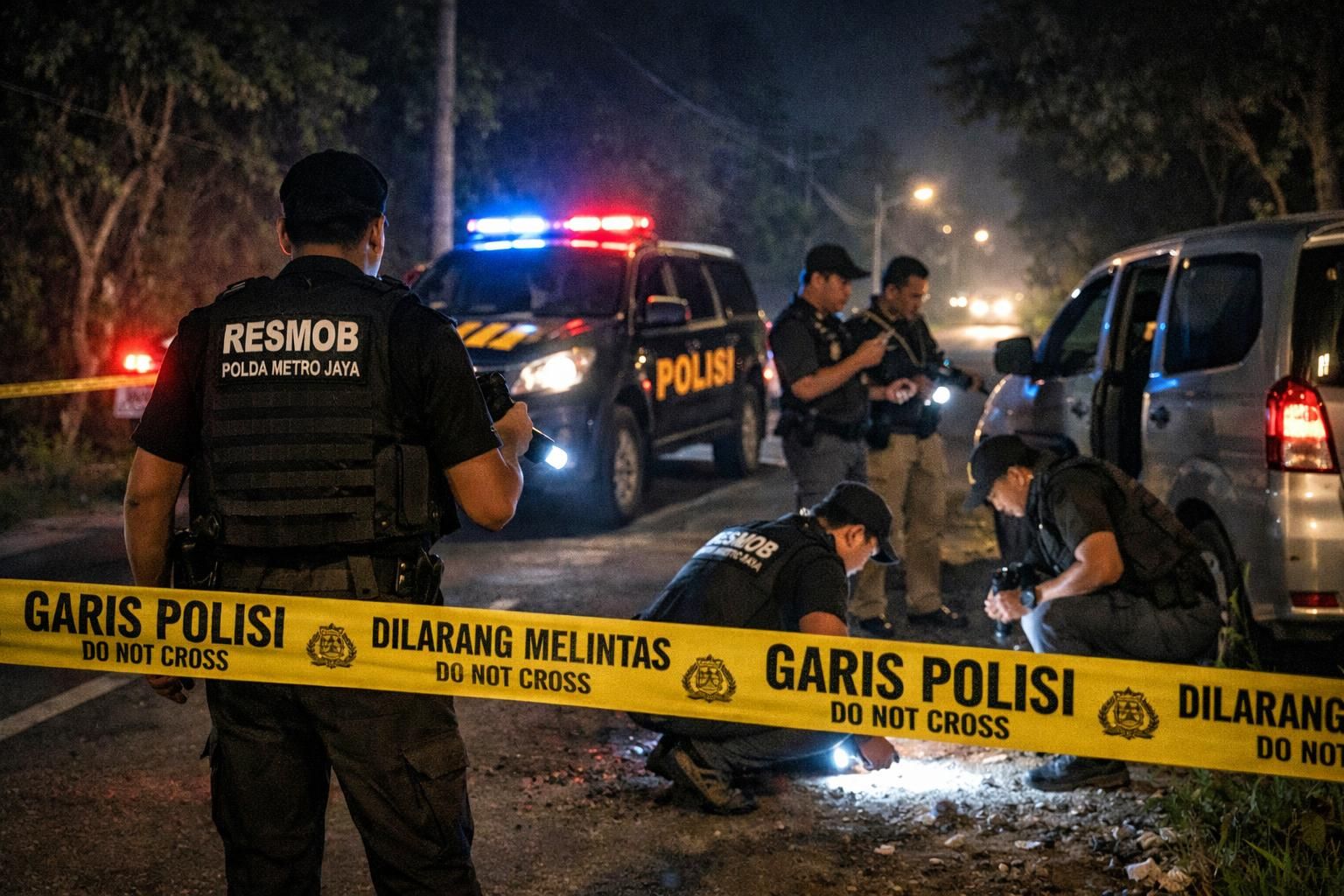 resmob polda metro jaya berhasil menangkap pelaku kasus mutilasi di depok, menunjukkan keberhasilan penegakan hukum dan keamanan wilayah.